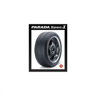 Yokohama Parada Spec-X High Performance Tire - 295/45R20 114V