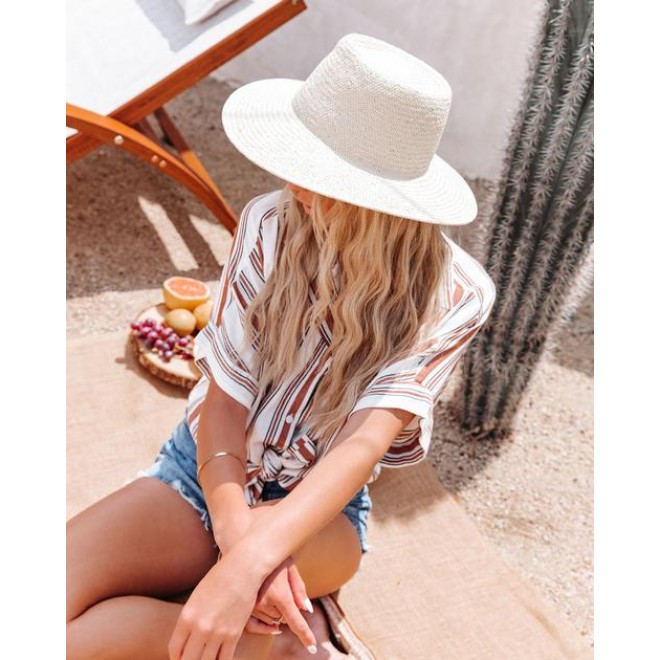 Paso Straw Boater Hat