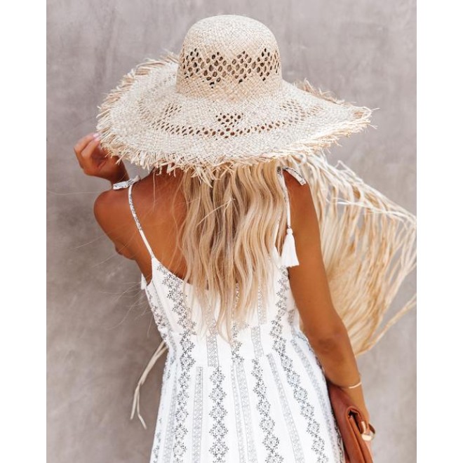 Tulum Woven Straw Sun Hat