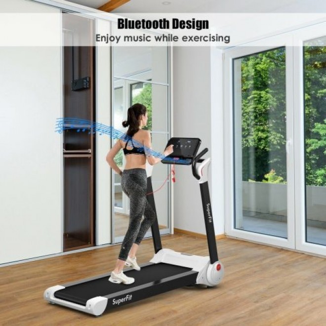 Premium 2.25HP Foldable Best Treadmill For Home With LED Display